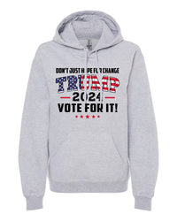 Thumbnail for Dont Just Hope For Change Vote For It Trump 2024 T-shirts, sweatshirts, hoodies