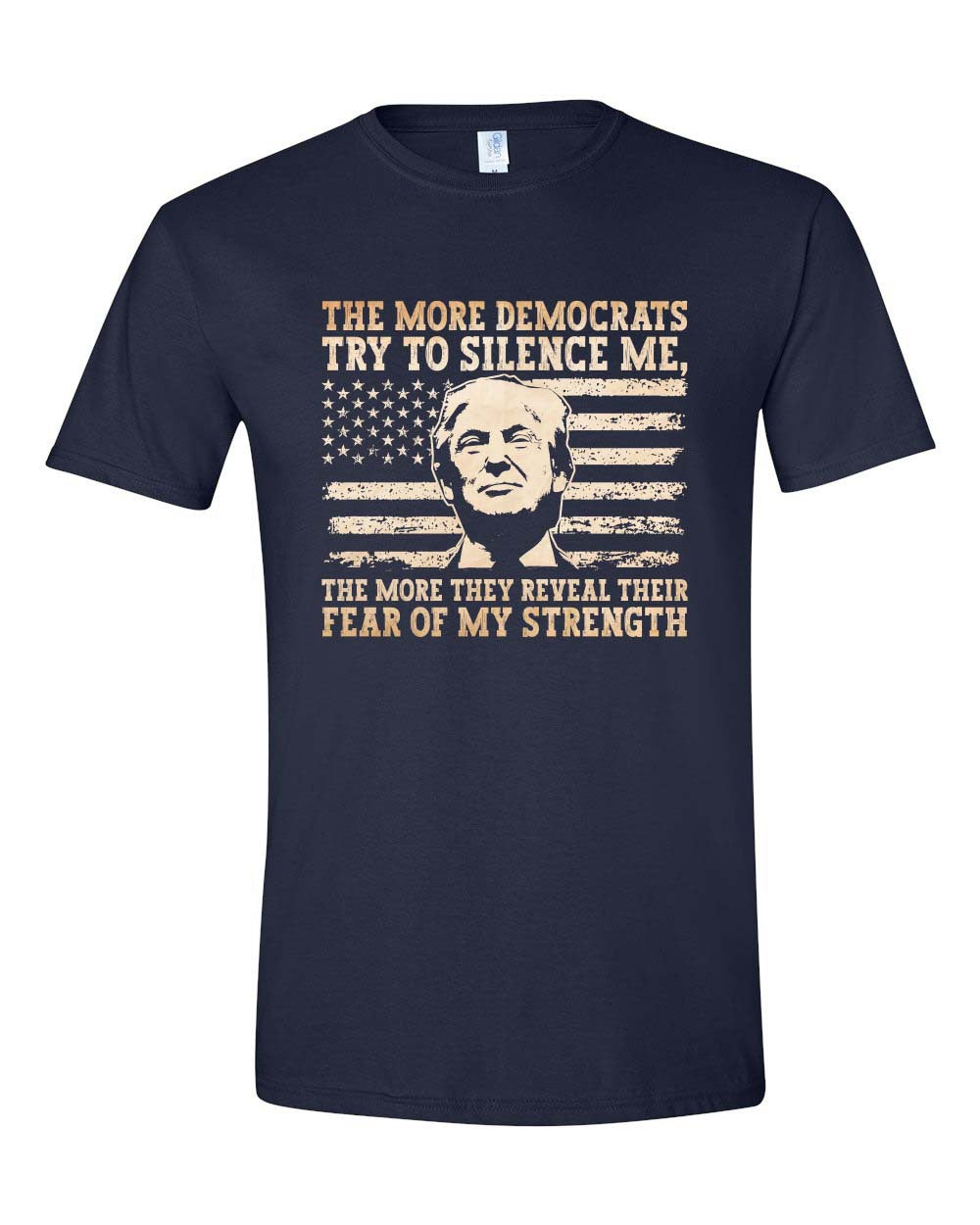 Democrats Try To Silence Me Trump 2024 Our Only Hope tshirt sweatshirts, hoodies, LGB