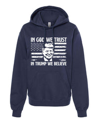 Thumbnail for In God We Trust In Trump We Believe tshirt sweatshirts, hoodies, LGB