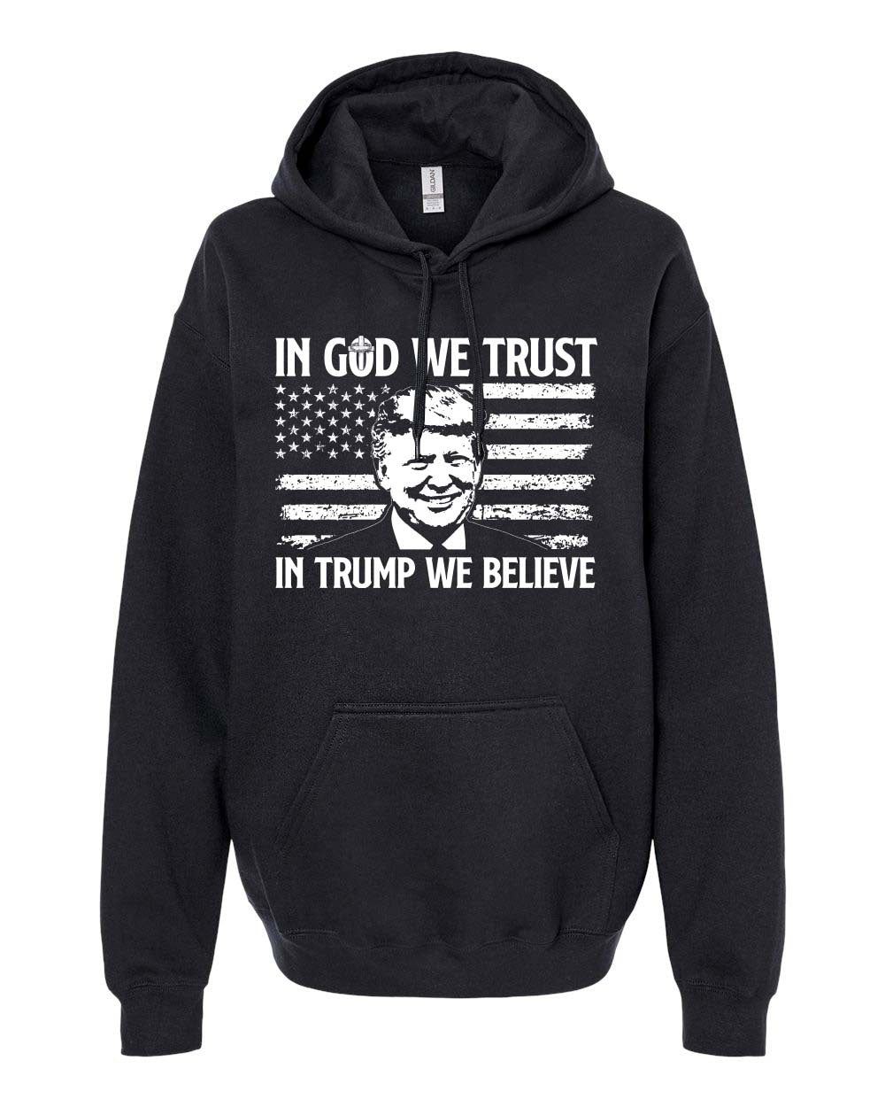 In God We Trust In Trump We Believe tshirt sweatshirts, hoodies, LGB