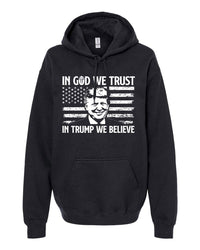 Thumbnail for In God We Trust In Trump We Believe tshirt sweatshirts, hoodies, LGB