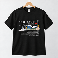 Bạc Liêu Vietnam T-Shirt - Wind Farm & Vietnamese Travel Graphic Tee | T&P Made