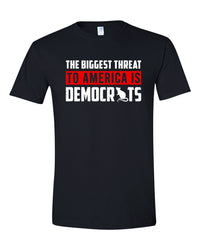 Thumbnail for The Biggest Threat To America Is Democrats tshirt sweatshirts, hoodies, LGB