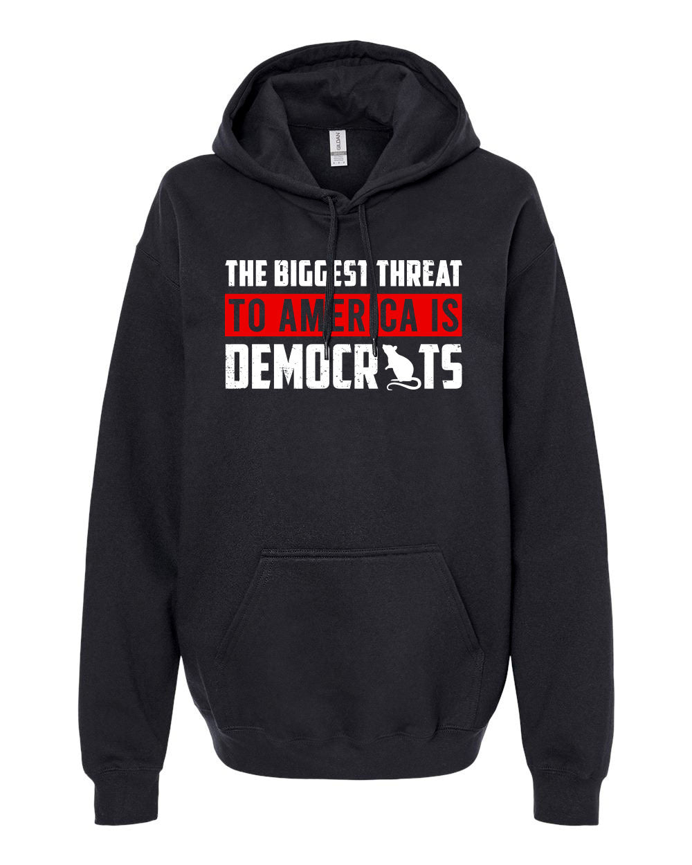 The Biggest Threat To America Is Democrats tshirt sweatshirts, hoodies, LGB