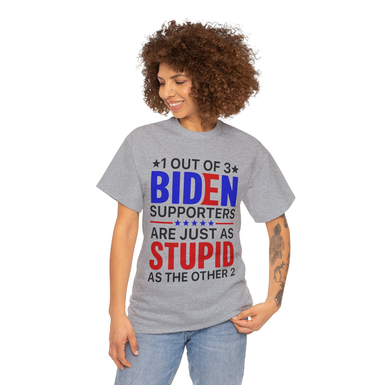 1 out of 3 Biden Supporters Stupid