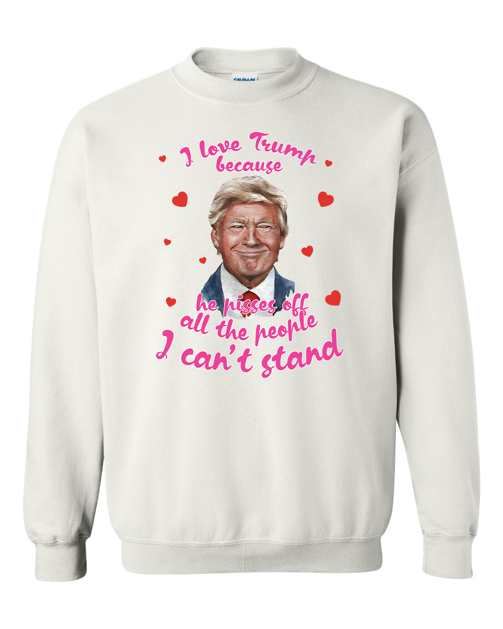 Trump Valentine Gift I Love Trump T-shirts, sweatshirts, hoodies