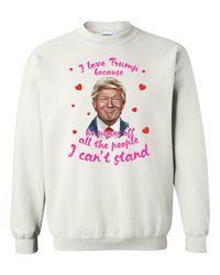 Thumbnail for Trump Valentine Gift I Love Trump T-shirts, sweatshirts, hoodies