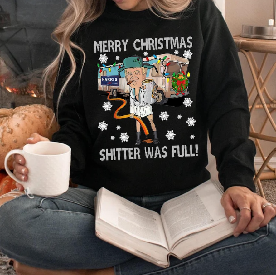 Merry Christmas Humorous Trump T-shirts, sweatshirts, hoodies