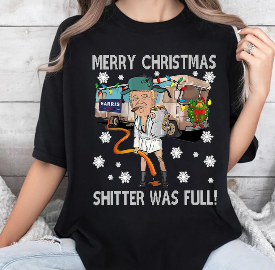 Merry Christmas Humorous Trump T-shirts, sweatshirts, hoodies