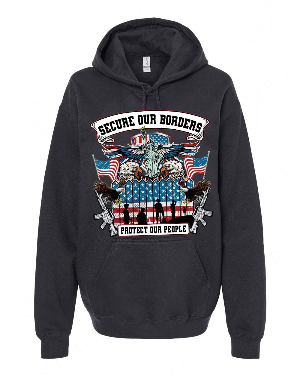 Secure our borders protect our people tshirt sweatshirts, hoodies, LGB