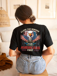 Thumbnail for Close The Border Take Care Of Americans First tshirt sweatshirts, hoodies, LGB