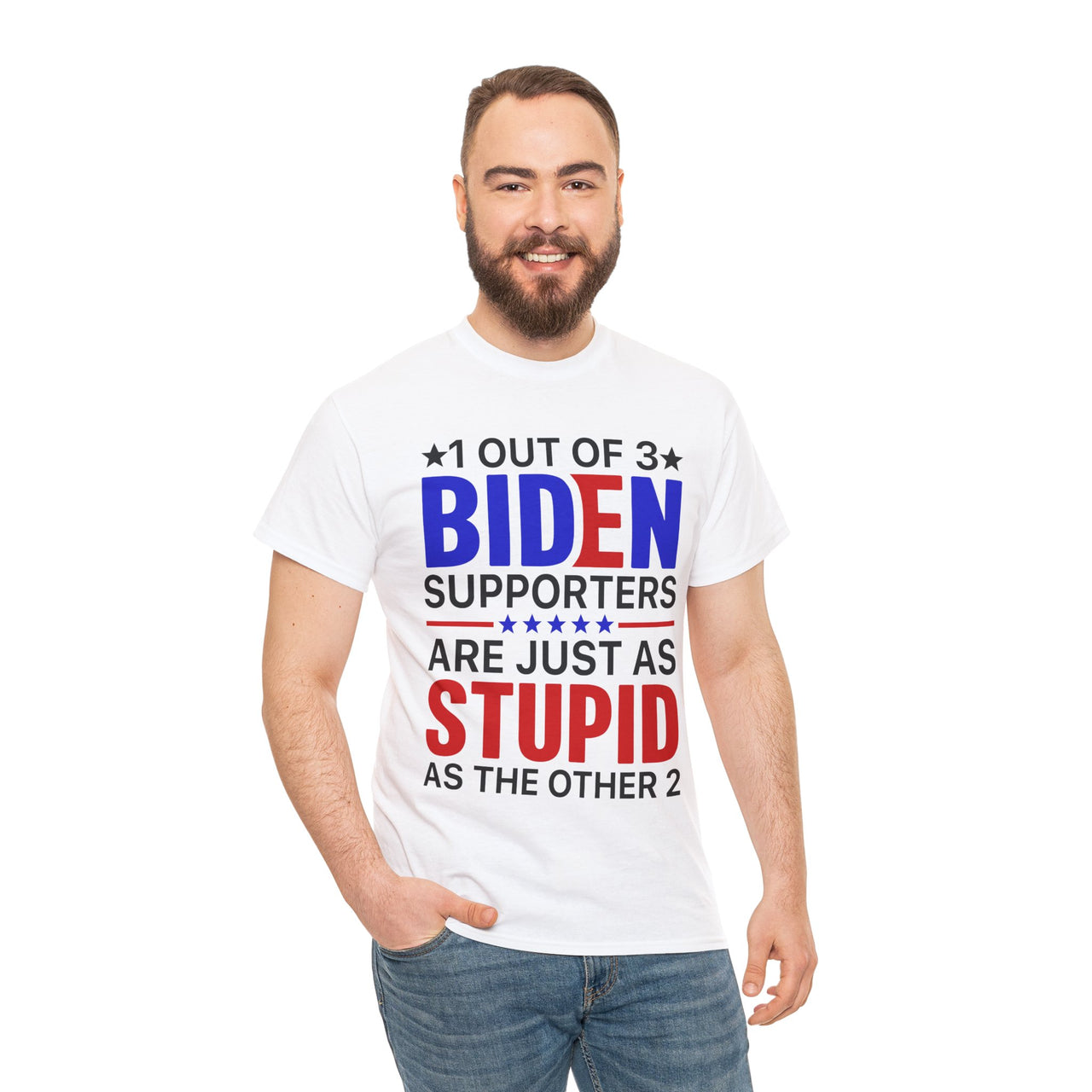 1 out of 3 Biden Supporters Stupid