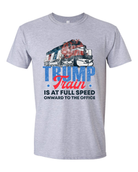 Thumbnail for Trump Train Is At Full Speed Onward To The Office T-shirts, sweatshirts, hoodies