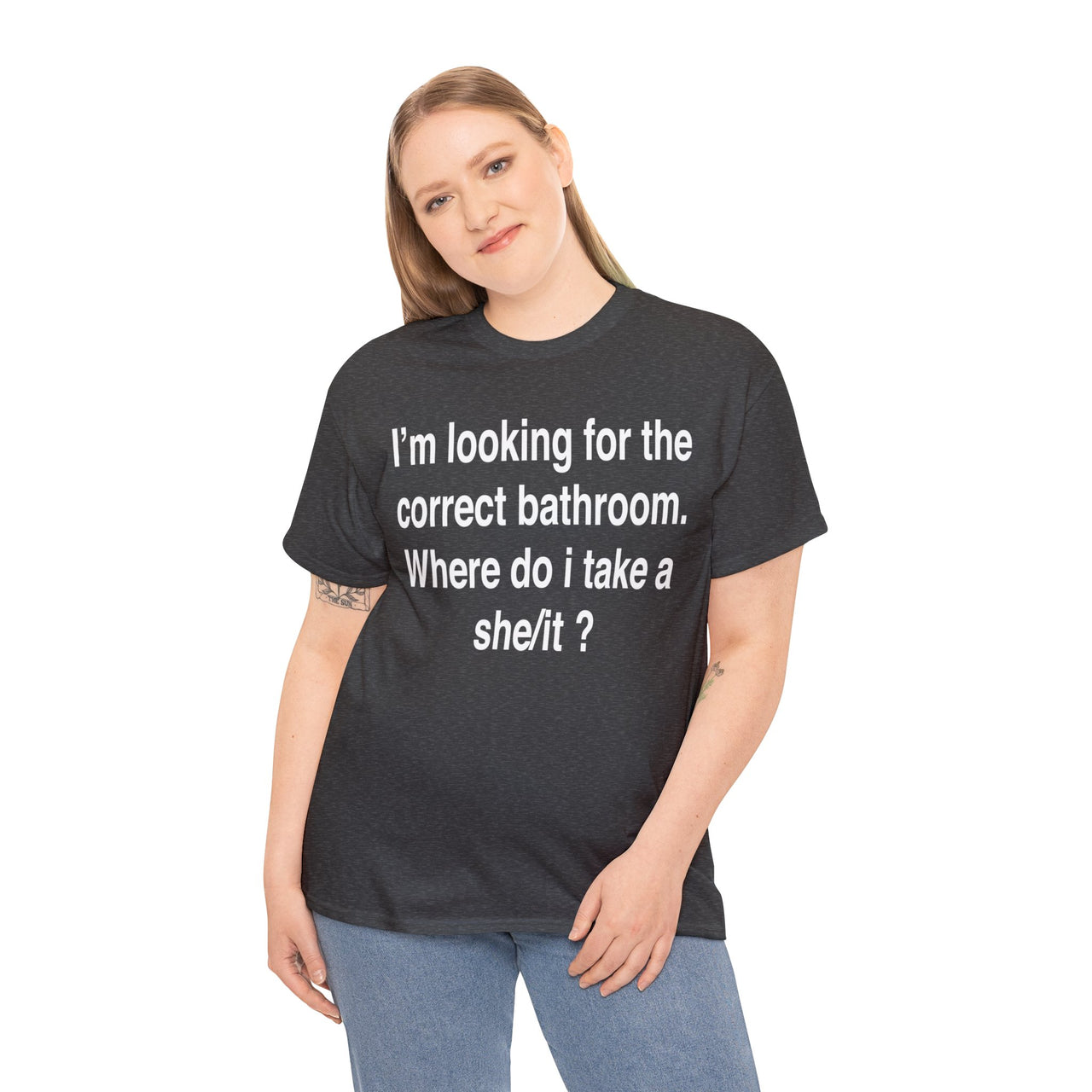 I'm Looking For The Correct Bathroom Where Do I Take She/It