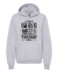 Thumbnail for I Have PTSD Pretty Tired of Stupid Democrats T-shirts, sweatshirts, hoodies