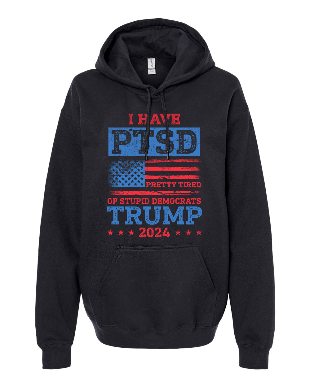 I Have PTSD Pretty Tired of Stupid Democrats Trump 2024 tshirt sweatshirts, hoodies, LGB