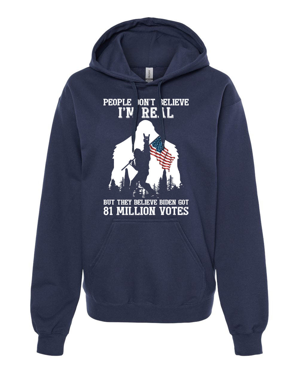 People Don't Believe I'm Real Bigfoot US Flag tshirt sweatshirts, hoodies, LGB