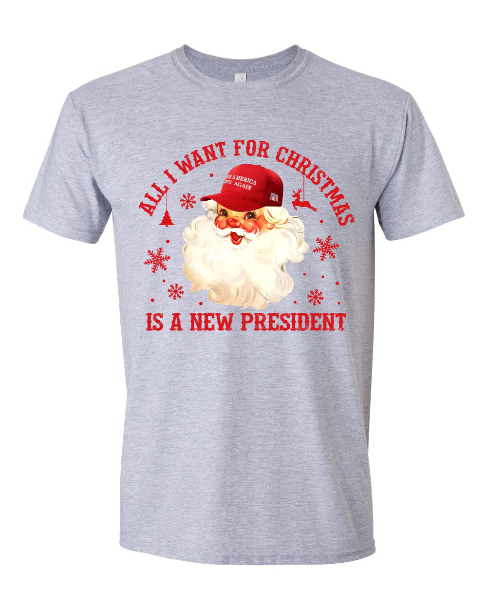 All I Want For Christmas Is A New President T-shirts, sweatshirts, hoodies