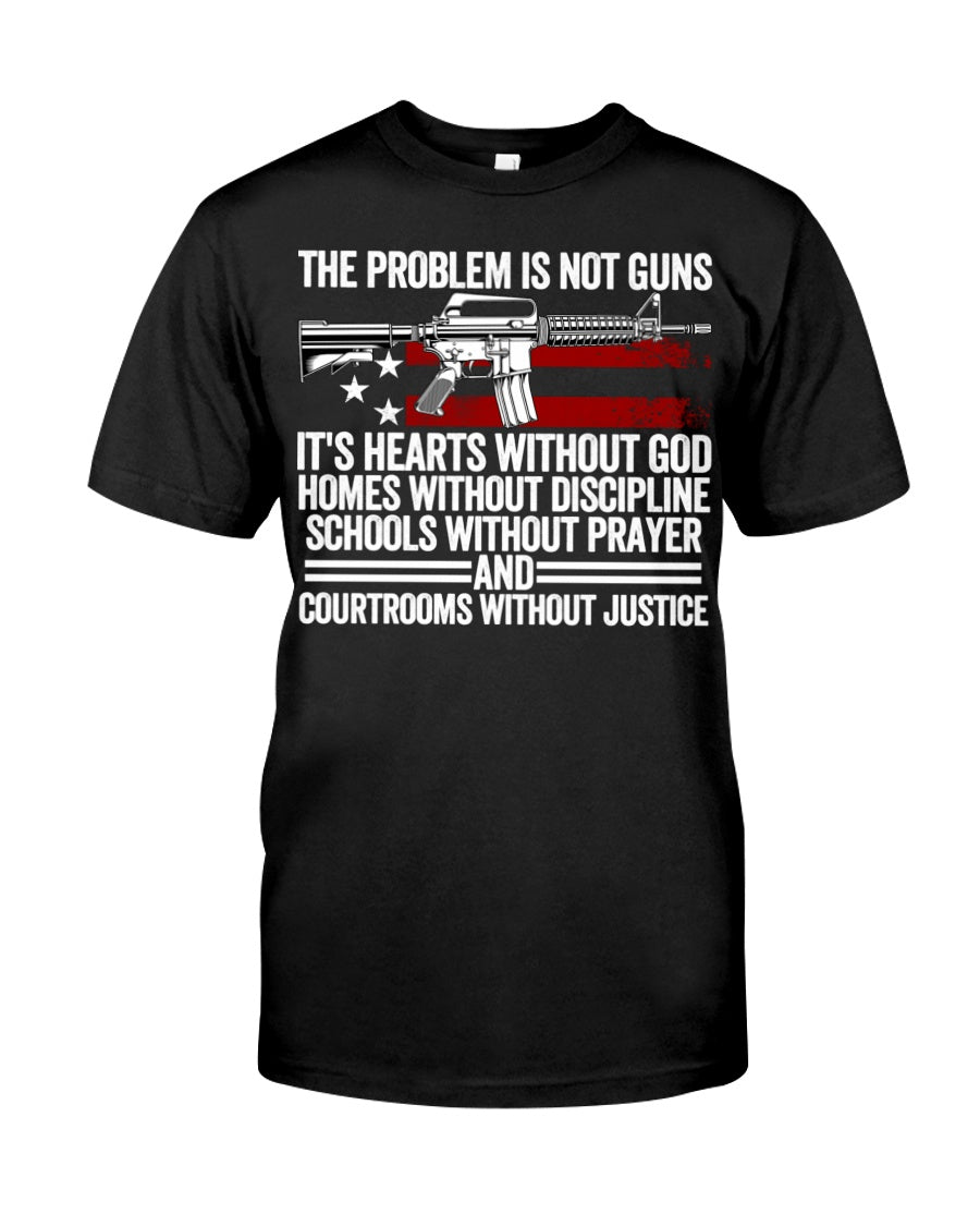 The Problem Is Not Guns tshirt sweatshirts, hoodies, LGB