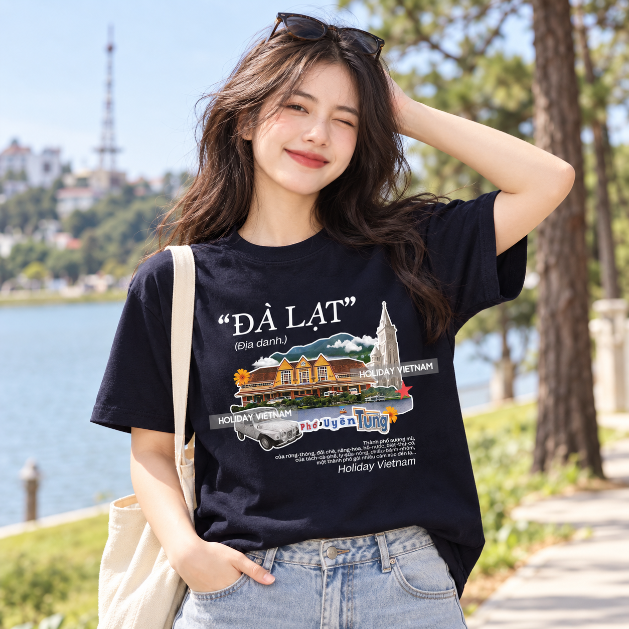 Da Lat Vietnam T-Shirt - Vintage Travel & Vietnamese Graphic Tee | T&P Made