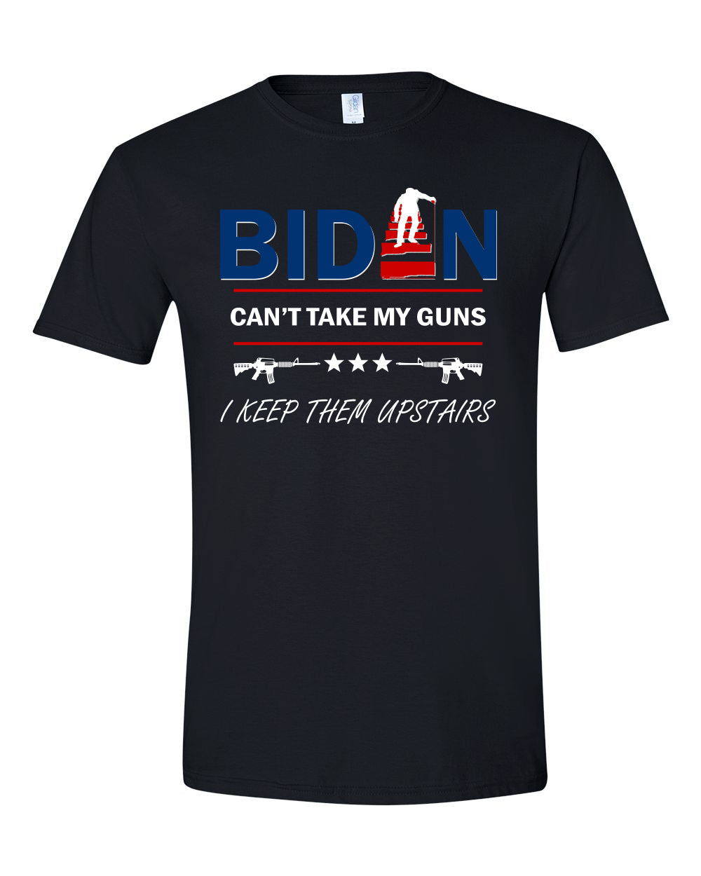 Biden Can't Take My Guns I Keep Them Upstairs tshirt sweatshirts, hoodies, LGB