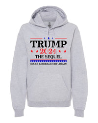 Thumbnail for Trump 2024 The Sequel Make Liberals Cry Again T-shirts, sweatshirts, hoodies