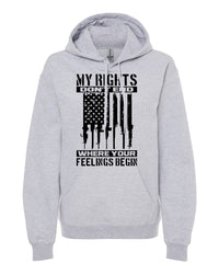 Thumbnail for My Rights Don't End Where Your Feelings Begin T-shirts, sweatshirts, hoodies