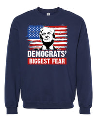 Thumbnail for Trump Democrats’ Biggest Fear tshirt sweatshirts, hoodies, LGB