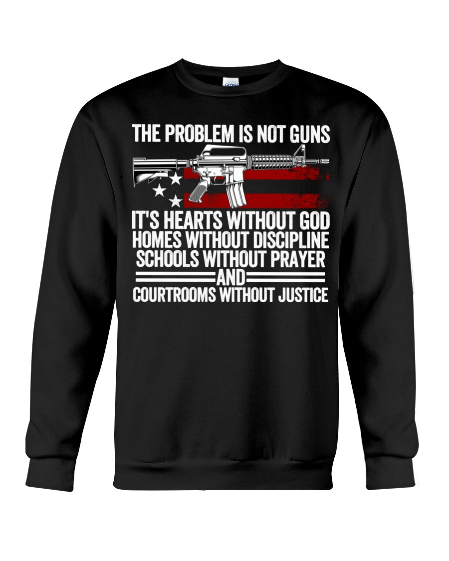 The Problem Is Not Guns tshirt sweatshirts, hoodies, LGB