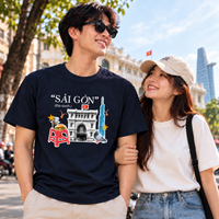 Saigon Vietnam T-Shirt - Vietnamese Pride & Culture Graphic Tee | T&P Made
