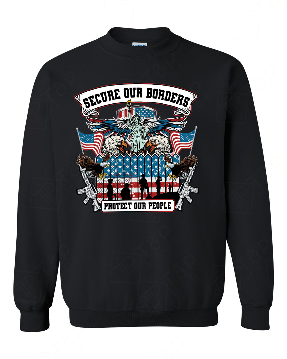 Secure our borders protect our people tshirt sweatshirts, hoodies, LGB