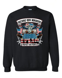 Thumbnail for Secure our borders protect our people tshirt sweatshirts, hoodies, LGB