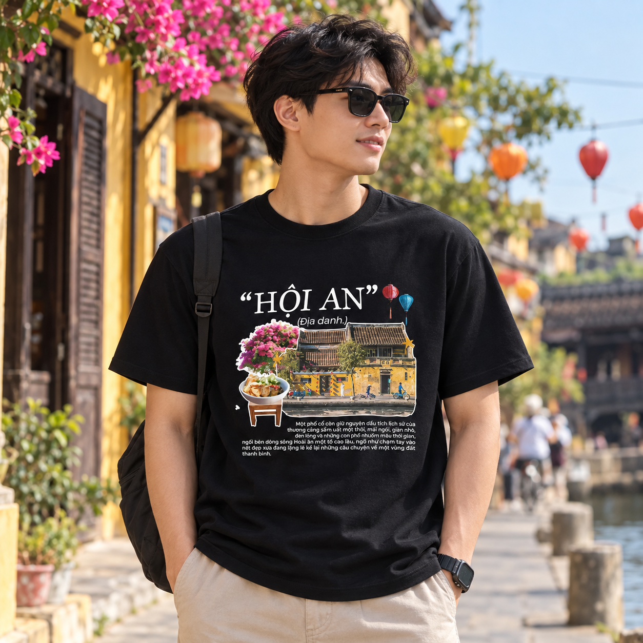 Hội An Vietnam T-Shirt - Ancient Town & Vietnamese Travel Graphic Tee | T&P Made