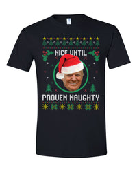 Thumbnail for Nice Until Proven Naughty Ugly Christmas sweatshirts, hoodies, LGB