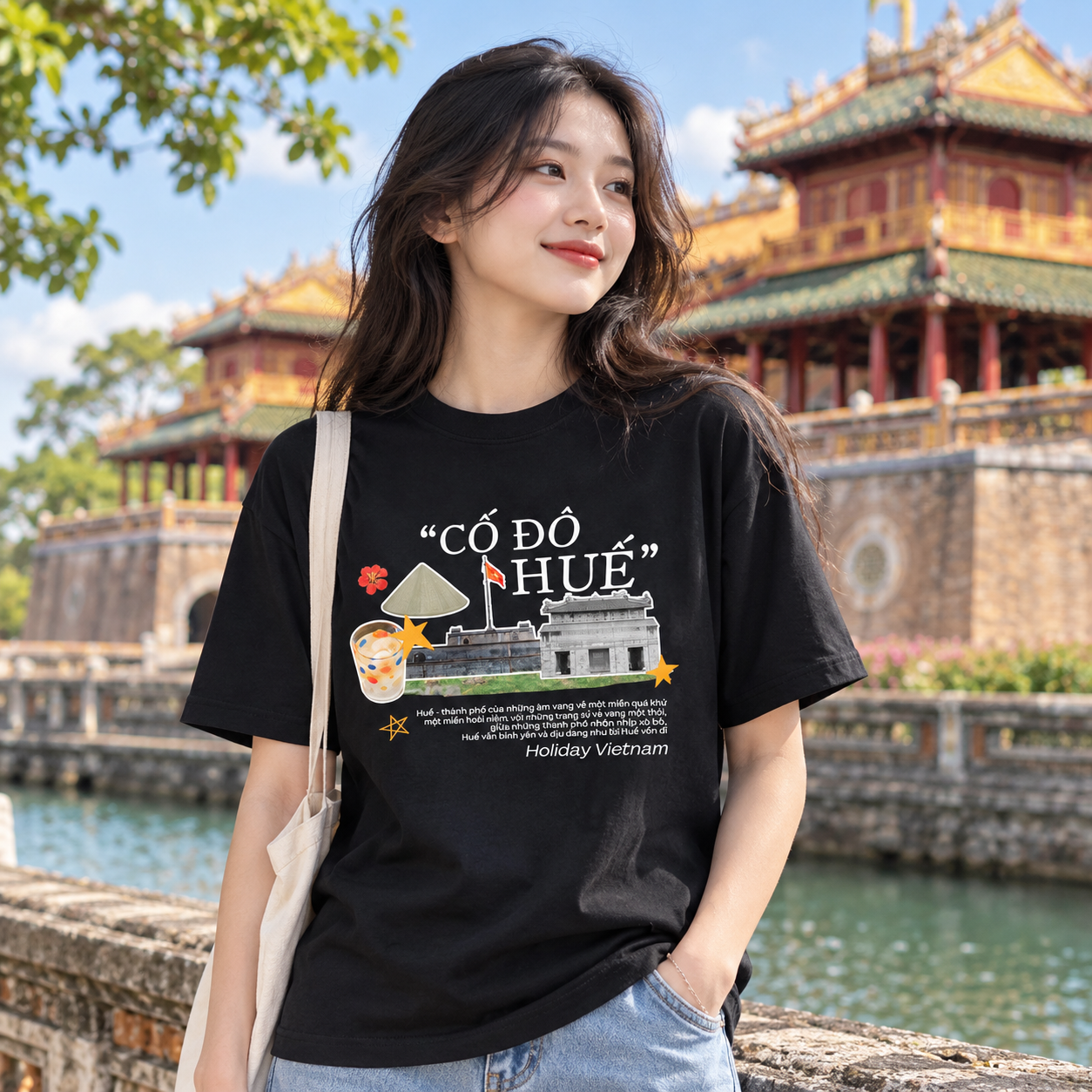 Hue Vietnam T-Shirt - Imperial City & Vietnamese Heritage Graphic Tee | T&P Made