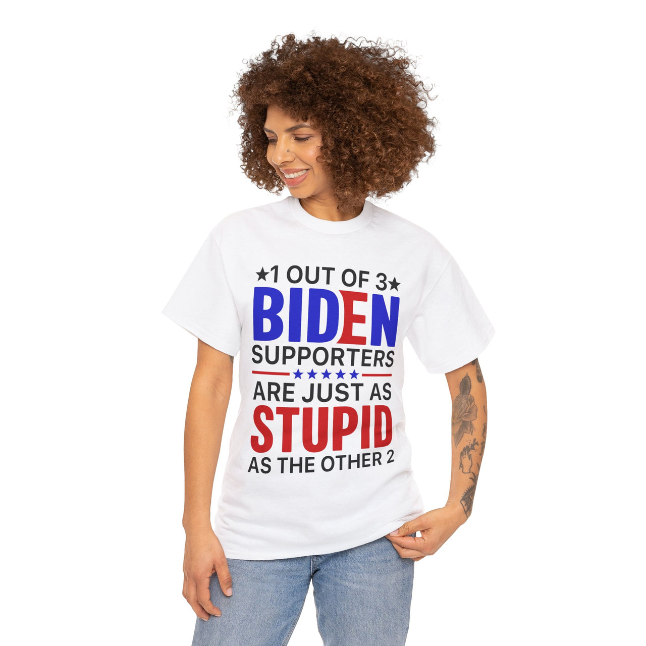 1 out of 3 Biden Supporters Stupid