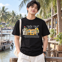 Bến Tre Vietnam T-Shirt - Mekong Delta & Vietnamese Travel Graphic Tee | T&P Made