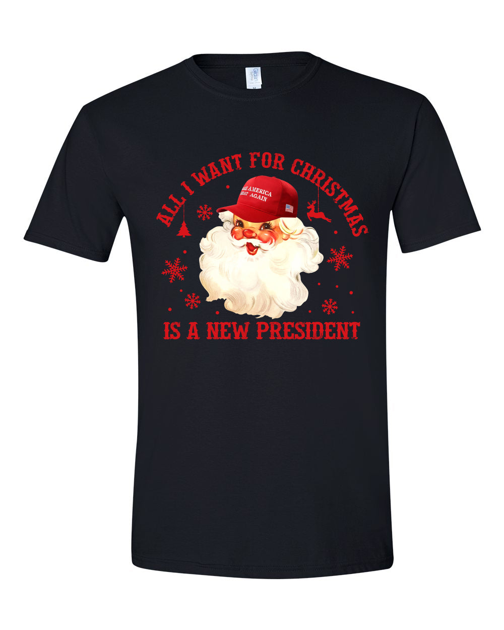 All I Want For Christmas Is A New President T-shirts, sweatshirts, hoodies