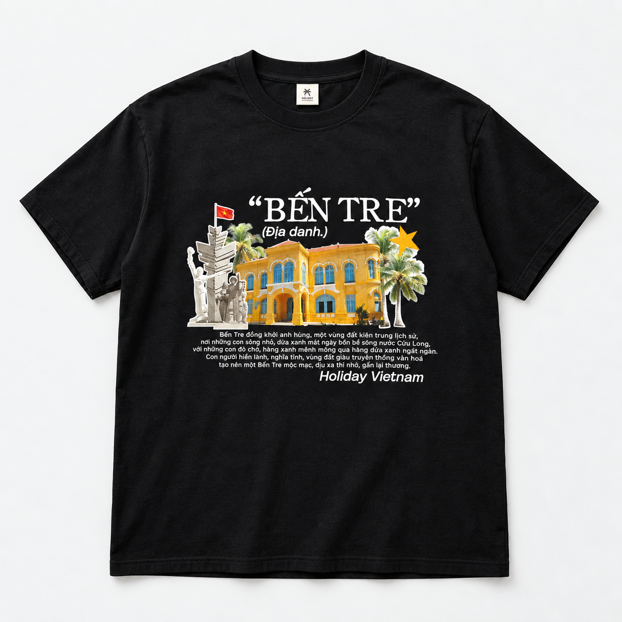 Bến Tre Vietnam T-Shirt - Mekong Delta & Vietnamese Travel Graphic Tee | T&P Made