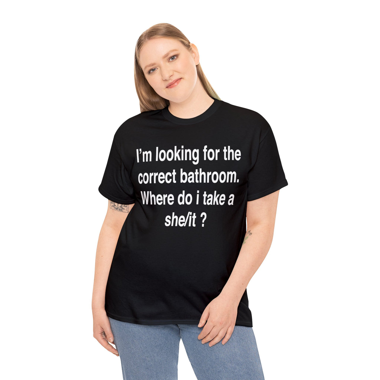 I'm Looking For The Correct Bathroom Where Do I Take She/It