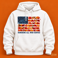 Honoring All Who Served Sweatshirt - Patriotic Fall American Flag Shirt