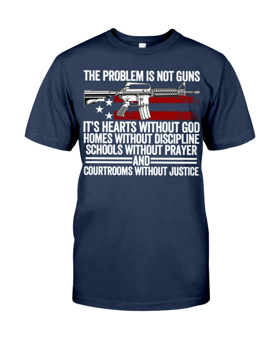 The Problem Is Not Guns tshirt sweatshirts, hoodies, LGB