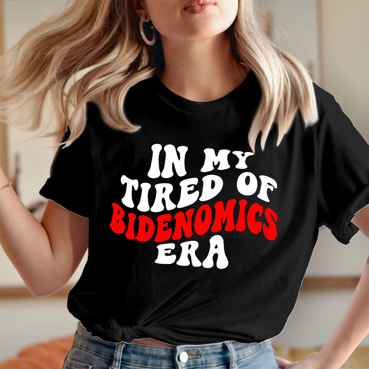 In My Tired of Bidenomics Era tshirt sweatshirts, hoodies, LGB