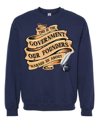 Thumbnail for This is the Government Our Founders Warned Us About tshirt sweatshirts, hoodies, LGB