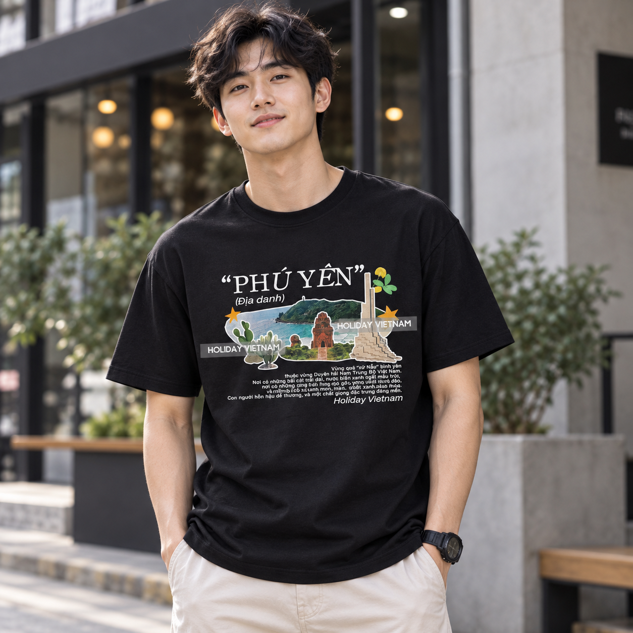 Phú Yên Vietnam T-Shirt - Beach Travel & Vietnamese Graphic Tee | T&P Made