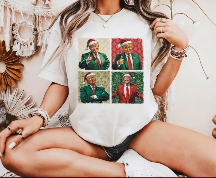 Boho Christmas Trump 2024 T-shirts, sweatshirts, hoodies