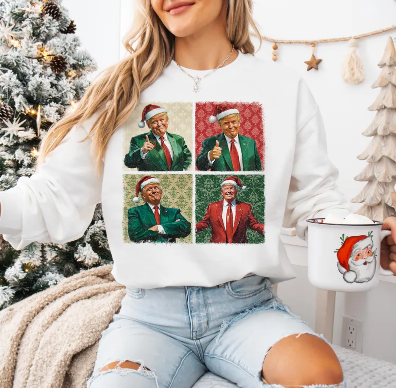 Boho Christmas Trump 2024 T-shirts, sweatshirts, hoodies