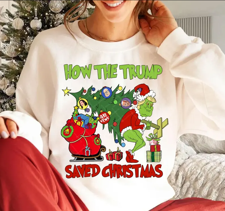 How The Trump Saved Christmas T-shirts, sweatshirts, hoodies