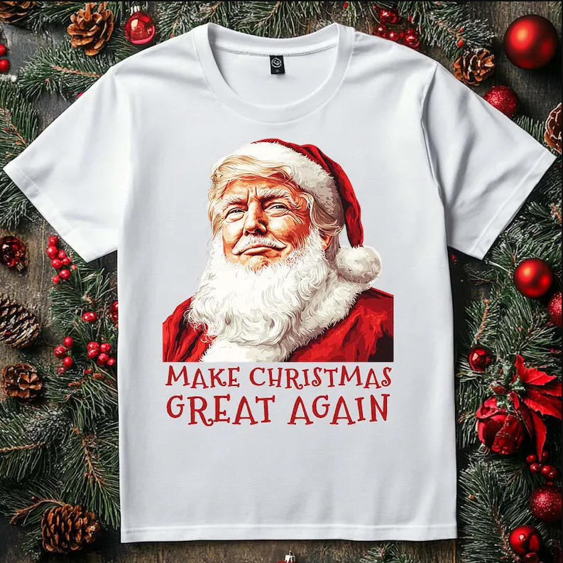 Funny Santa Claus Trump, Make Christmas Great Again T-shirts, sweatshirts, hoodies