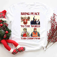 Thumbnail for Bringing Peace To The World This Christmas T-shirts, sweatshirts, hoodies